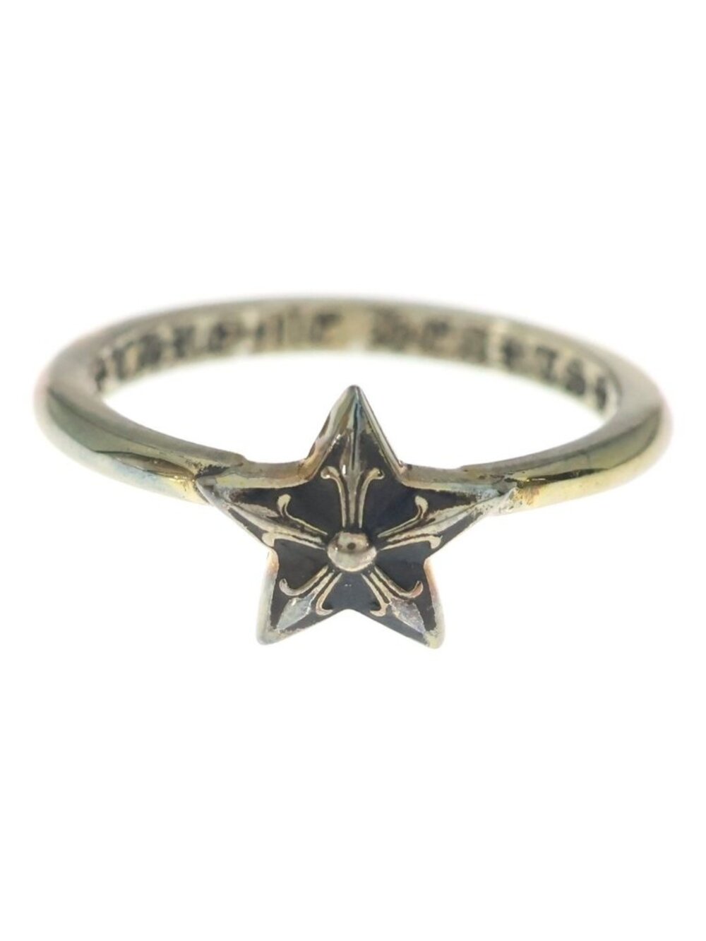 Chrome Hearts Bubblegum Star Ring Silver